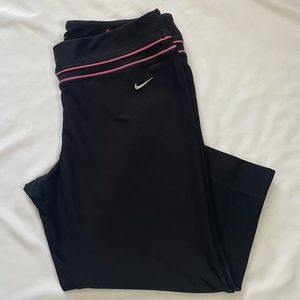 Nike Wide Leg Crop Workout Pants